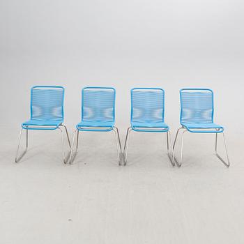 Verner Panton, chairs, 4 pcs, "Panton One", Montana, Denmark.