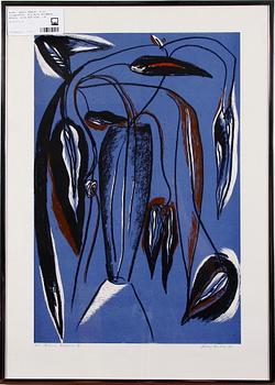 PARTI GRAFIK, 4 st, litografier, bla Ruth Goldmann Grosin, alla med sign.