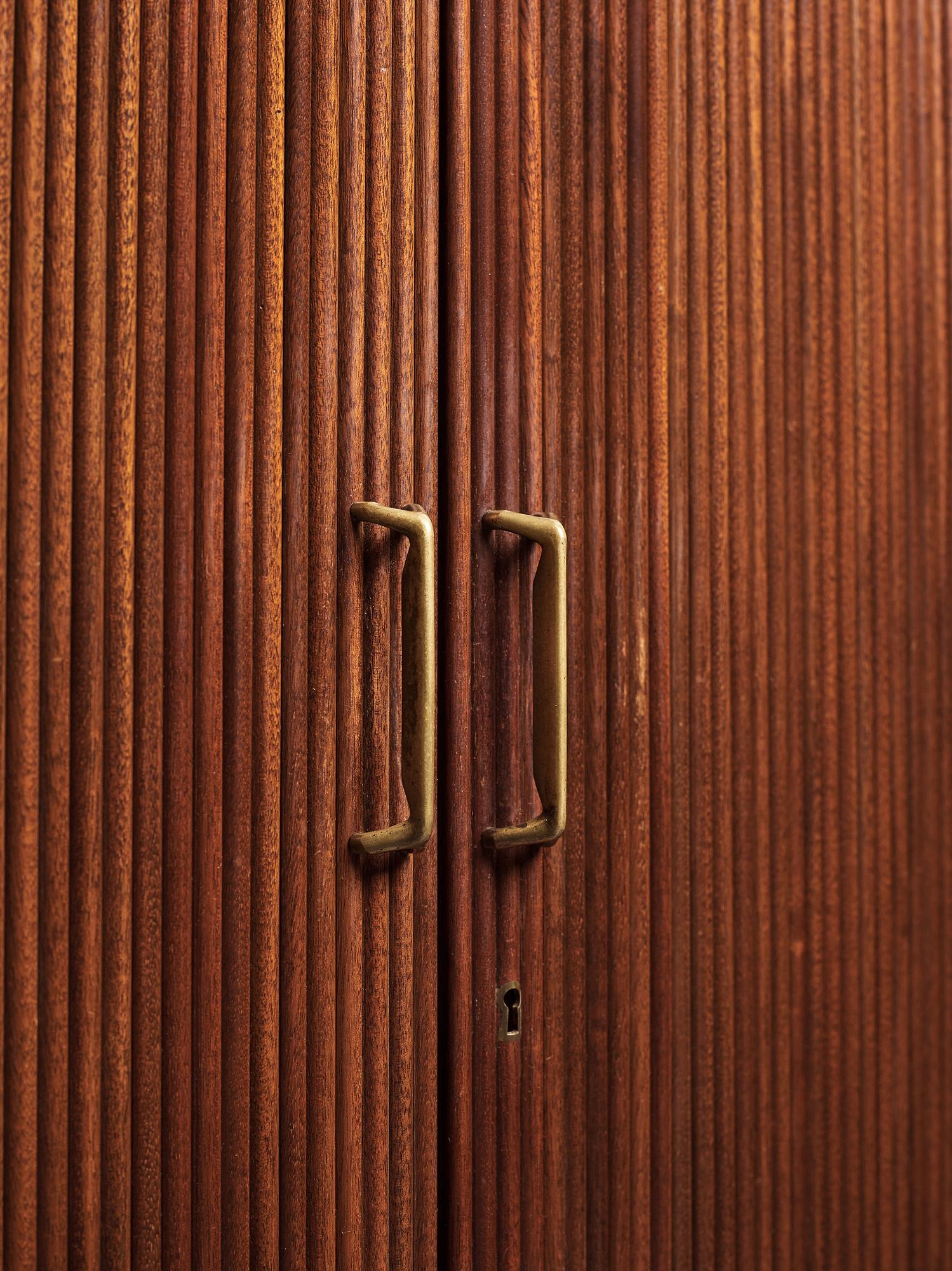 HANS J WEGNER, a bar cabinet executed by cabinetmaker Axel I Sørensen, for the Mayor's office, Aarhus City Hall,  1941.