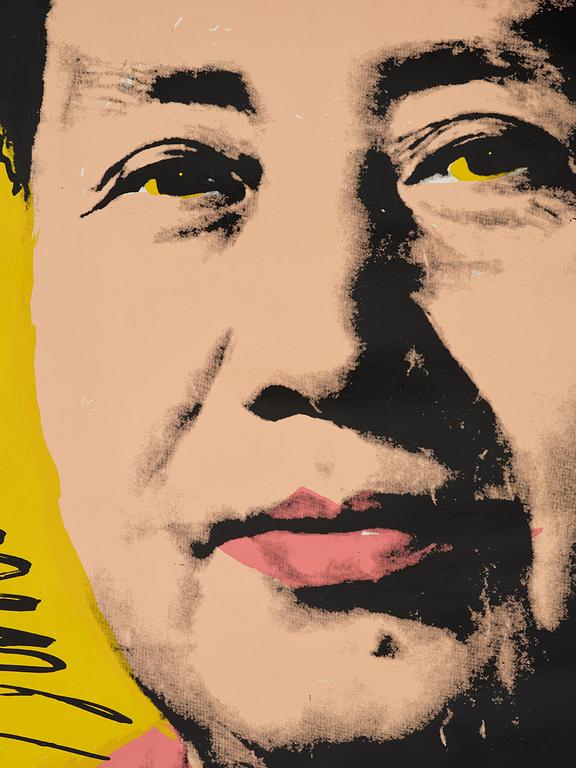 Andy Warhol, "Mao".