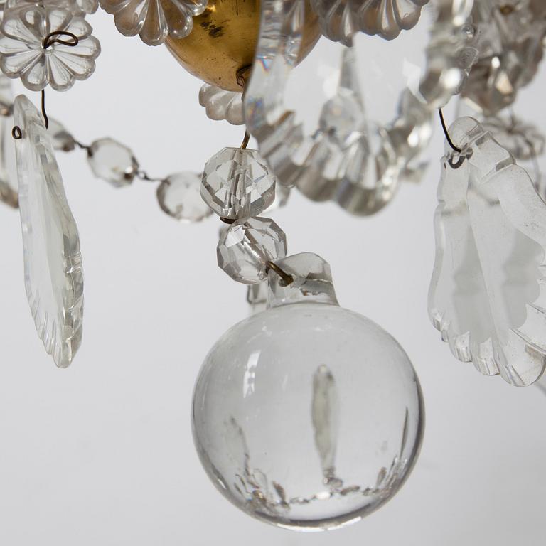 TAKKRONA, Maria Theresia-stil, 1900-talets senare hälft. Höjd 100 cm.