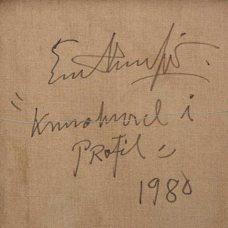 Evert Lundquist, "Kvinnohuvud i profil".
