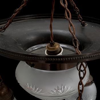 TAKLAMPA, 1900-talets första hälft.