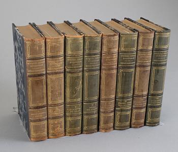 GUSTAF ELGENSTIERNA, 8 vol, Den introducerade Svenska adelns ättartavlor, vol I-VI resp VIII-IX, Stockholm 1925-36.