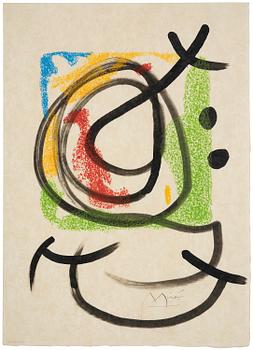 728. Joan Miró, Untitled, from: "Les Essencies de la Terra portfolio".