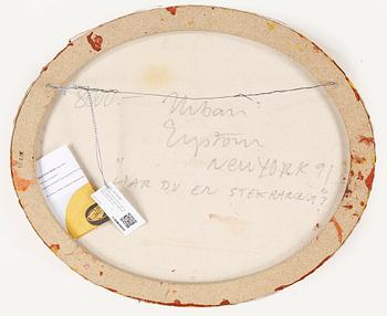 URBAN ENGSTRÖM, olja på duk, signerad samt daterad New York -91.