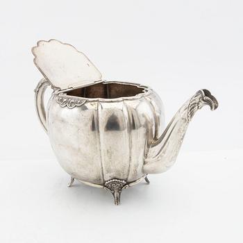 Tea service 3 dl silver Hungary early 20th century.