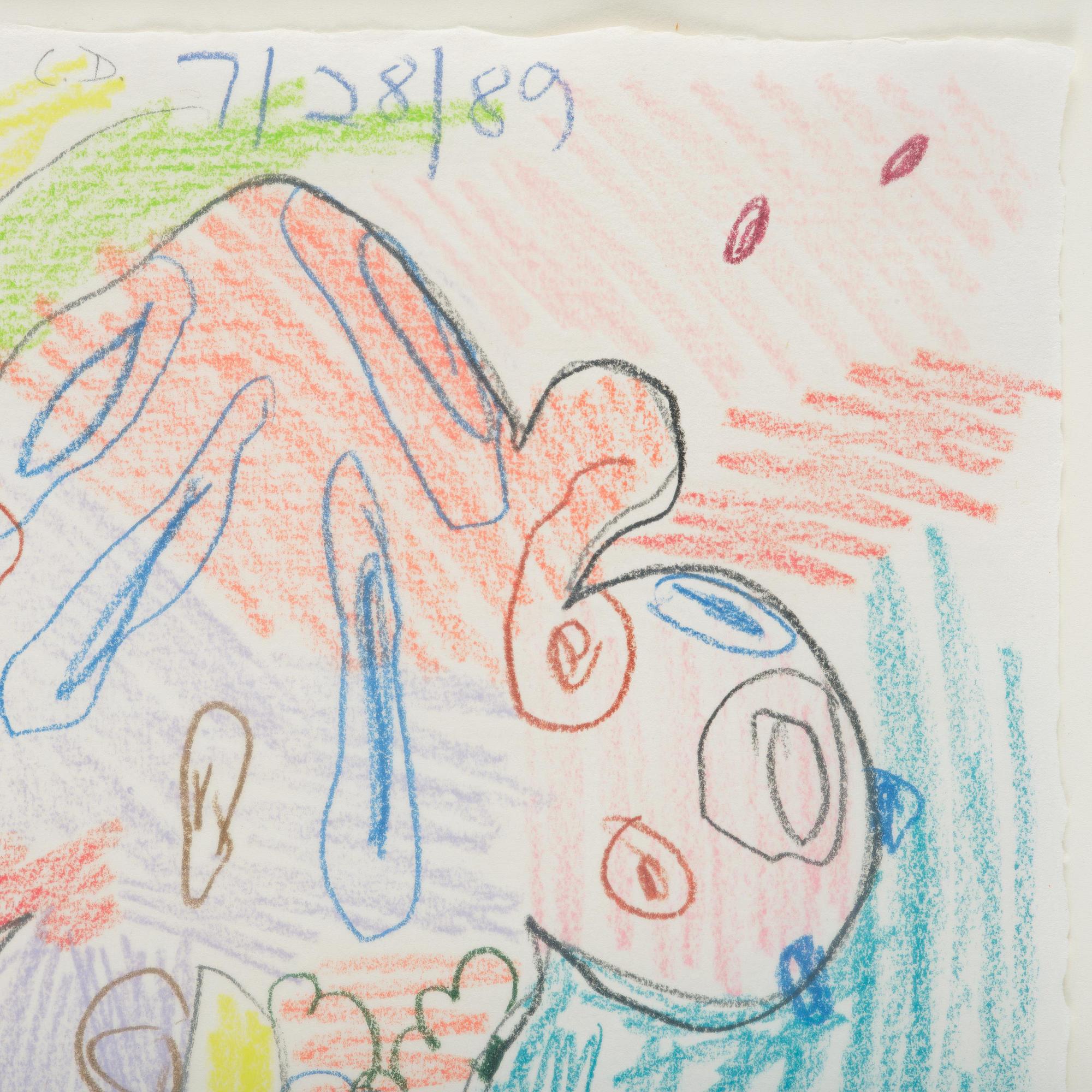 Carroll Dunham, "Untitled (7/28/89)".