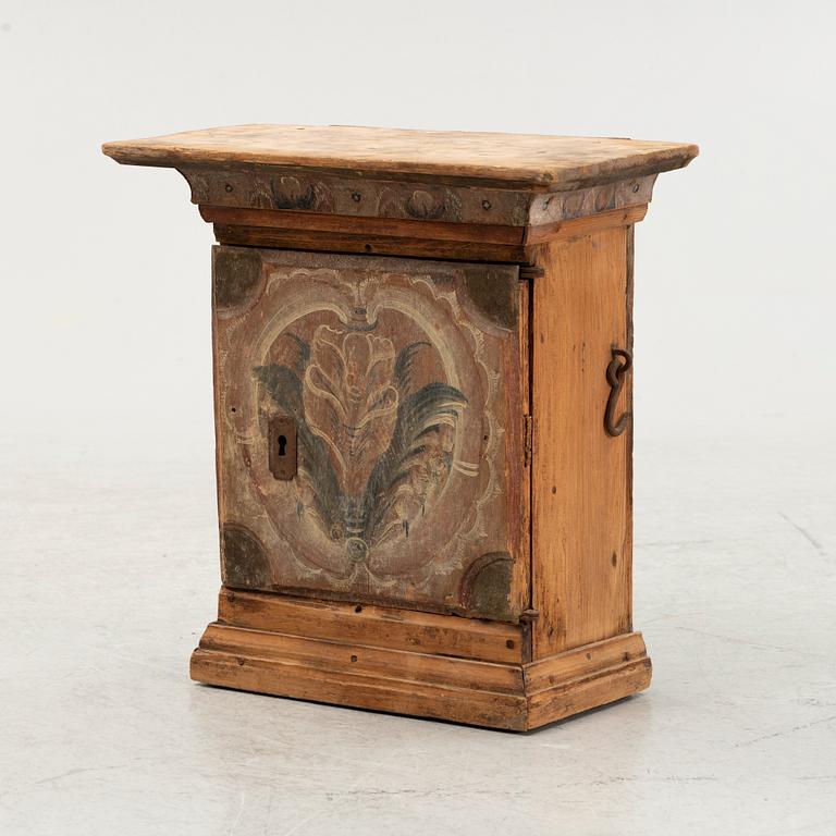 Hanging cupboard, folk art, 18th century.