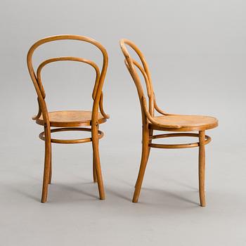 TWO RUSSIAN EARLY 20TH CENTURY CHAIRS.