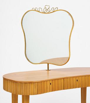 Einar Dahl, a vanity table with stool, cabinetmaker Hjalmar Wikström, for the Stockholm Crafts Association, ca 1939.