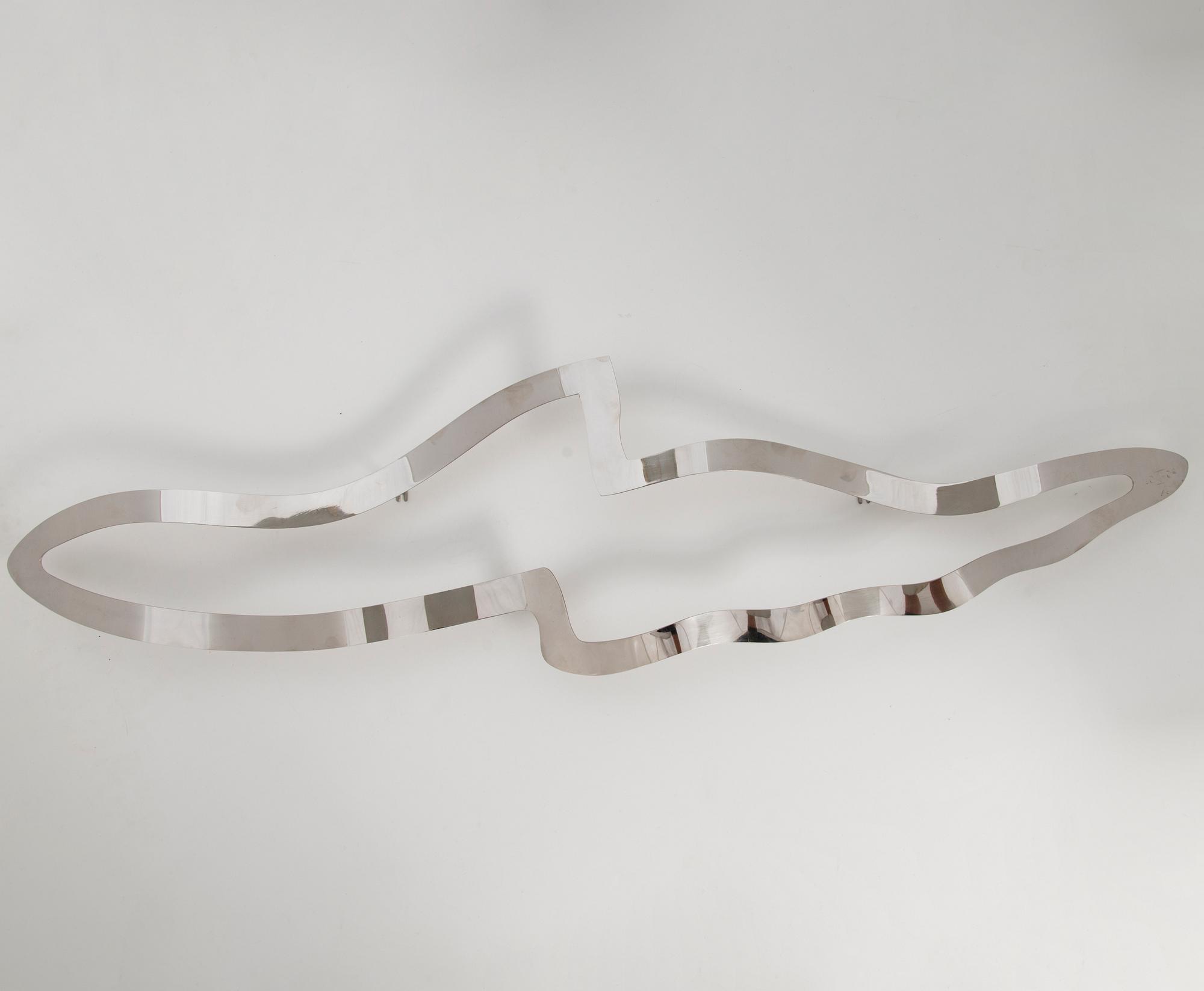 KARI HUHTAMO, steel, signed and dated 2004, numbered 1/3.