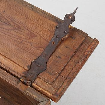 A chest, dated 1745.