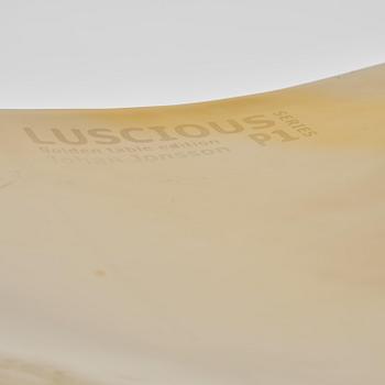 Johan Jonsson, soffbord/skulptur, "Luscious P1 Series" (Golden Table Edition), prototyp 1/2, 2010-2012.