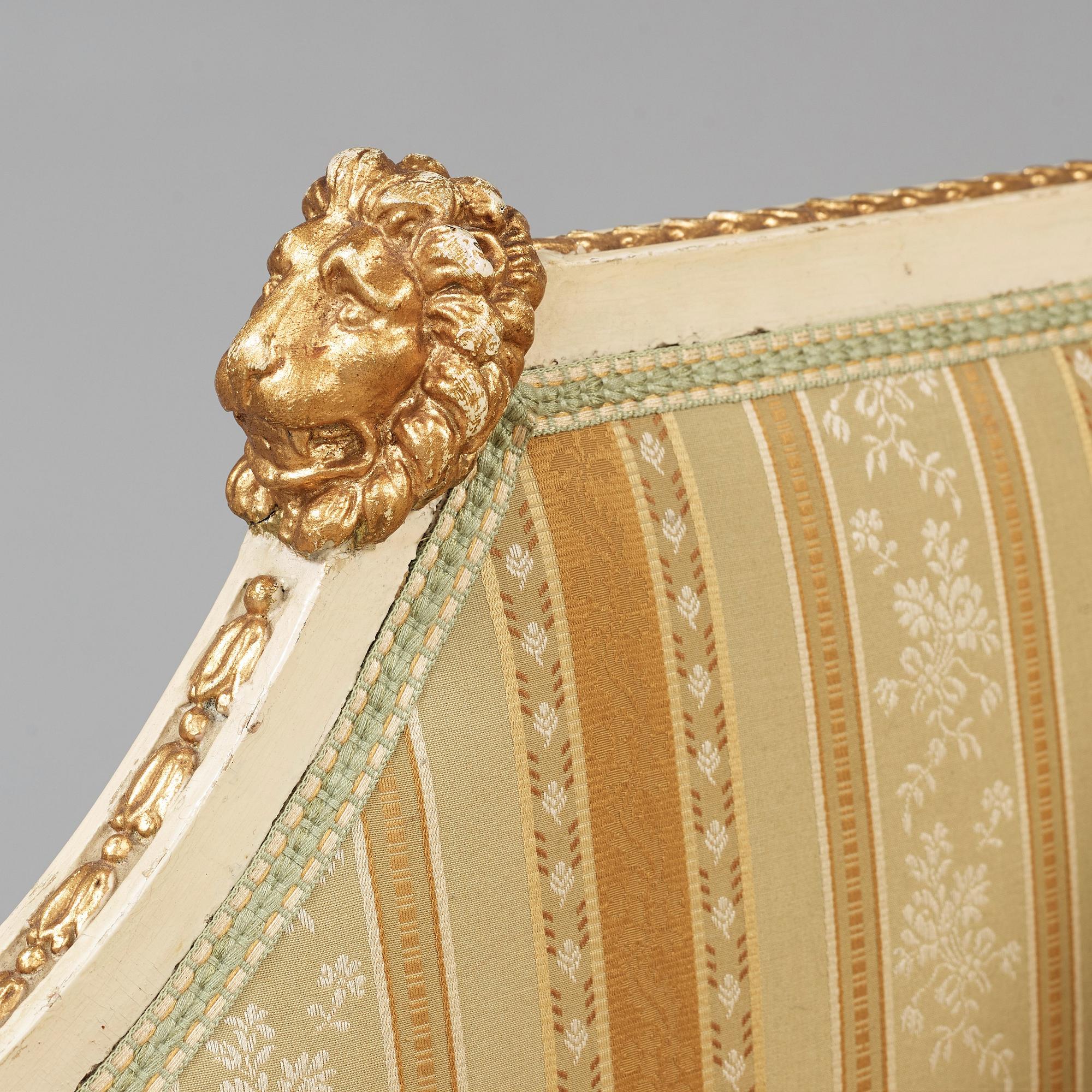 SOFFA. Sengustavianskt stockholmsarbete, 1800-talets början.