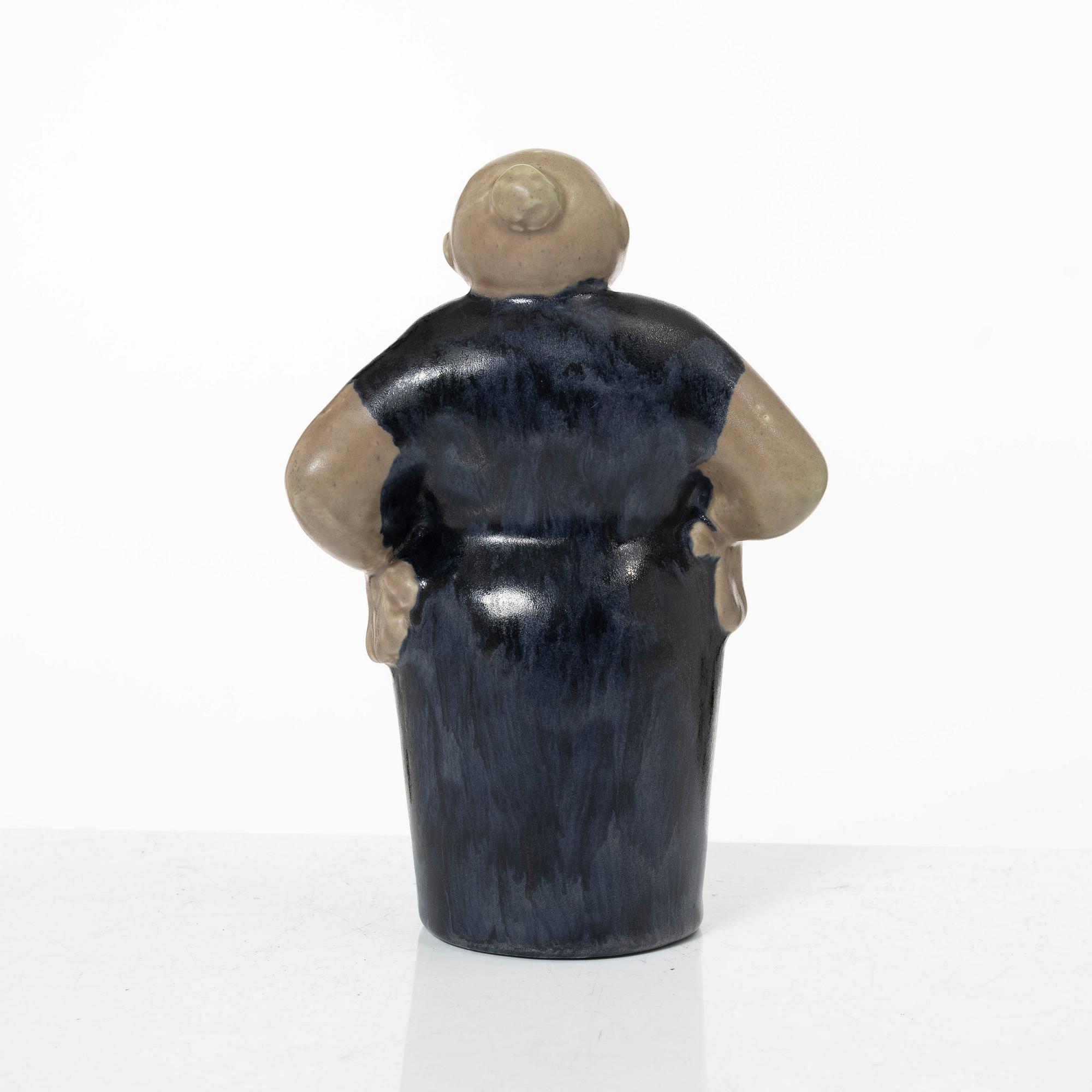Åke Holm, figurine, Troll, stoneware.