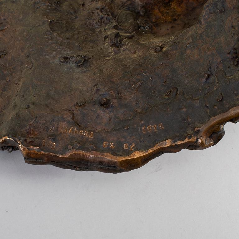 BEN BIANCHI, sculpture, bronze, 1973, signed 1/8.