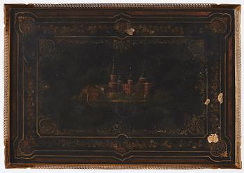 Brickbord, 1700-taltets slut, Sengustavianskt.