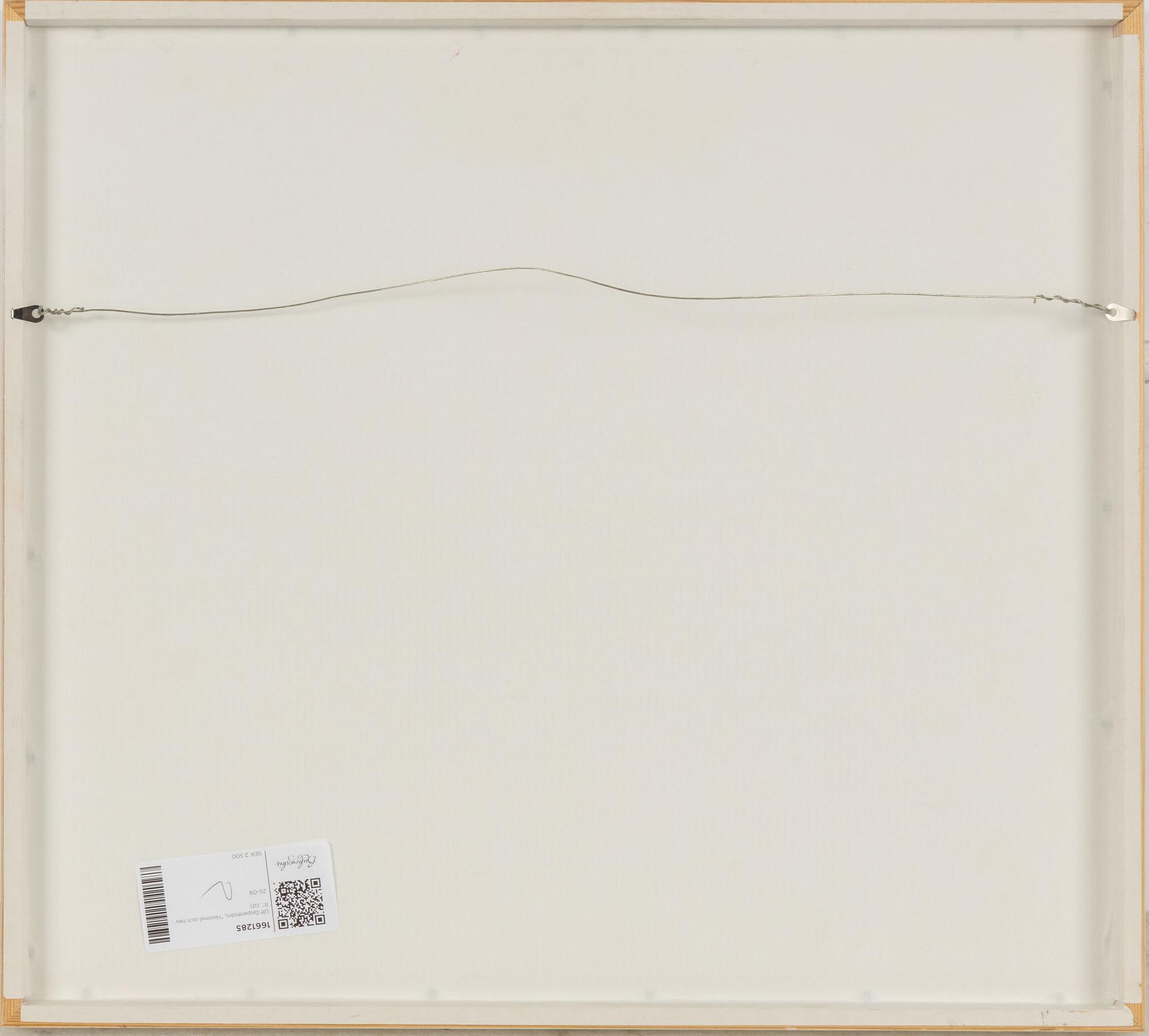 Ulf Gripenholm, "Himmel och hav II".