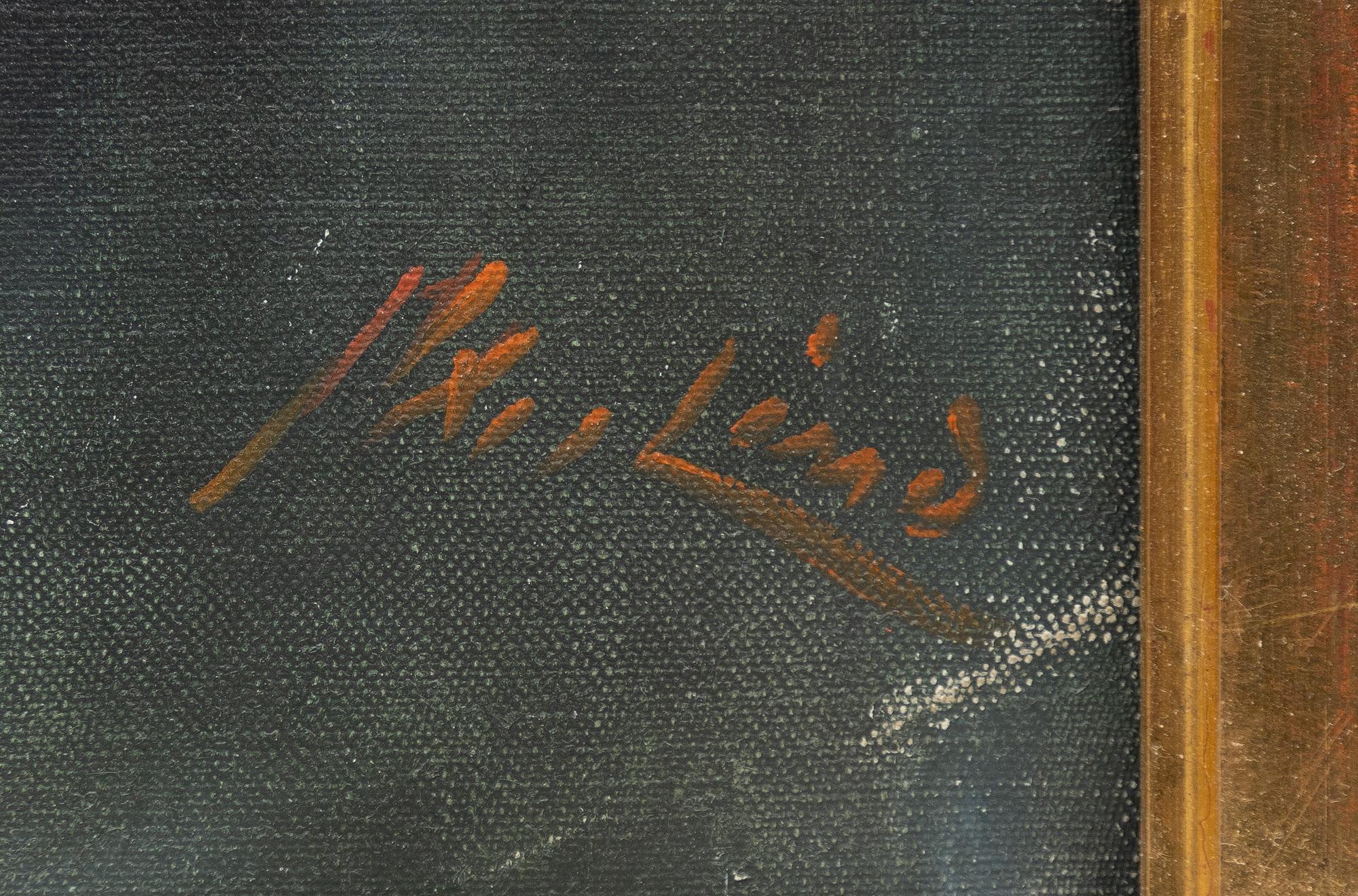 Axel Lind, Birds over still water.