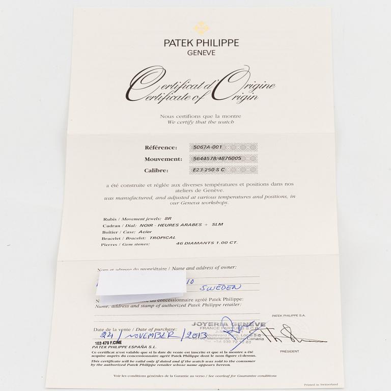 Patek Philippe, Aquanaut, Luce.