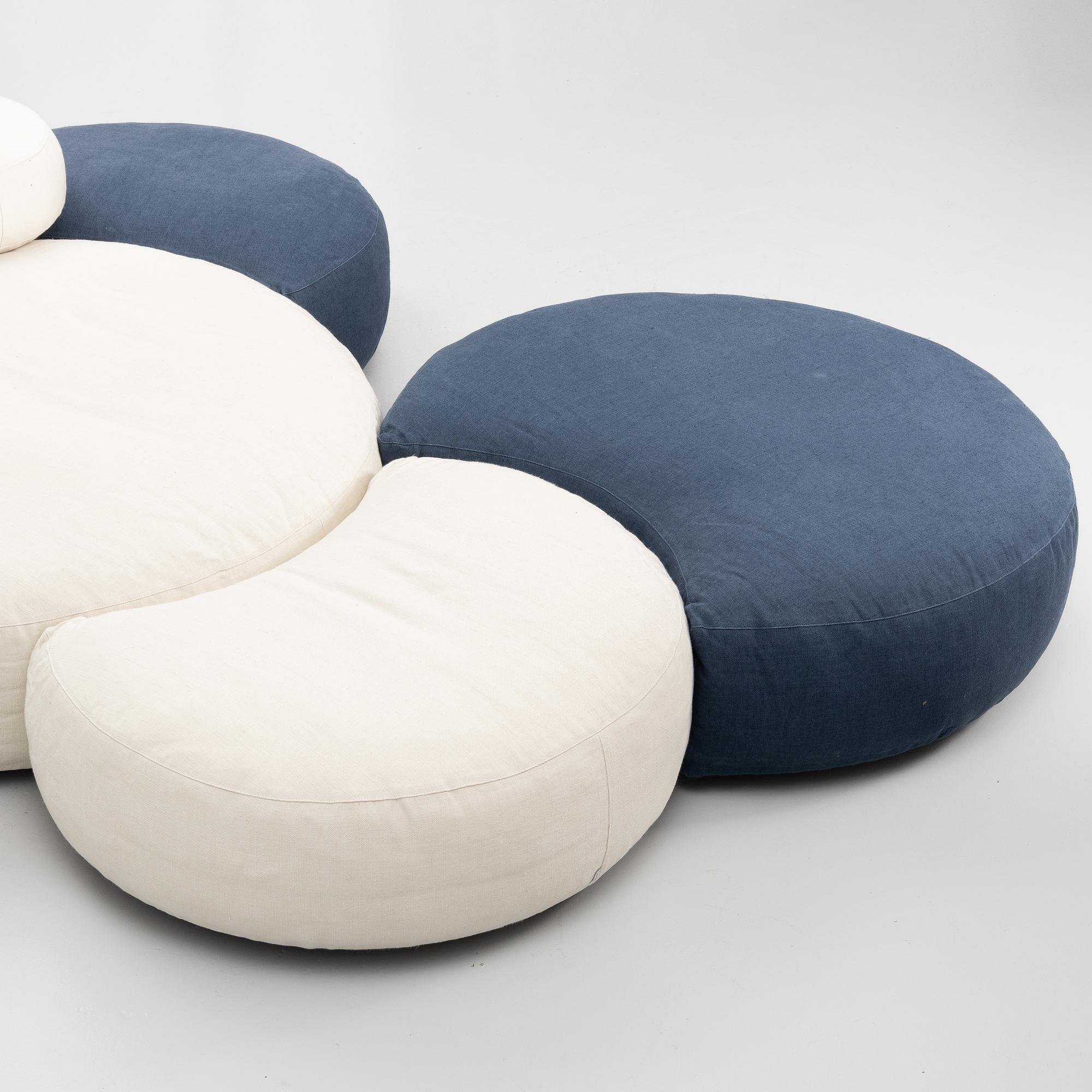 Piero Lissoni, modulsoffa, "Pasticca", Living Divani, Italien, efter 2010.