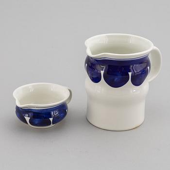 Inger Persson, teservis, flintgods, 28 delar, "Colette", Rörstrand.
