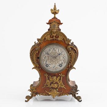 A mantle clock, Lenzkirch, Austria, around 1900.
