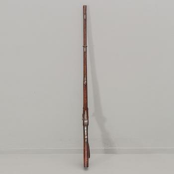 A 19th century rifle.