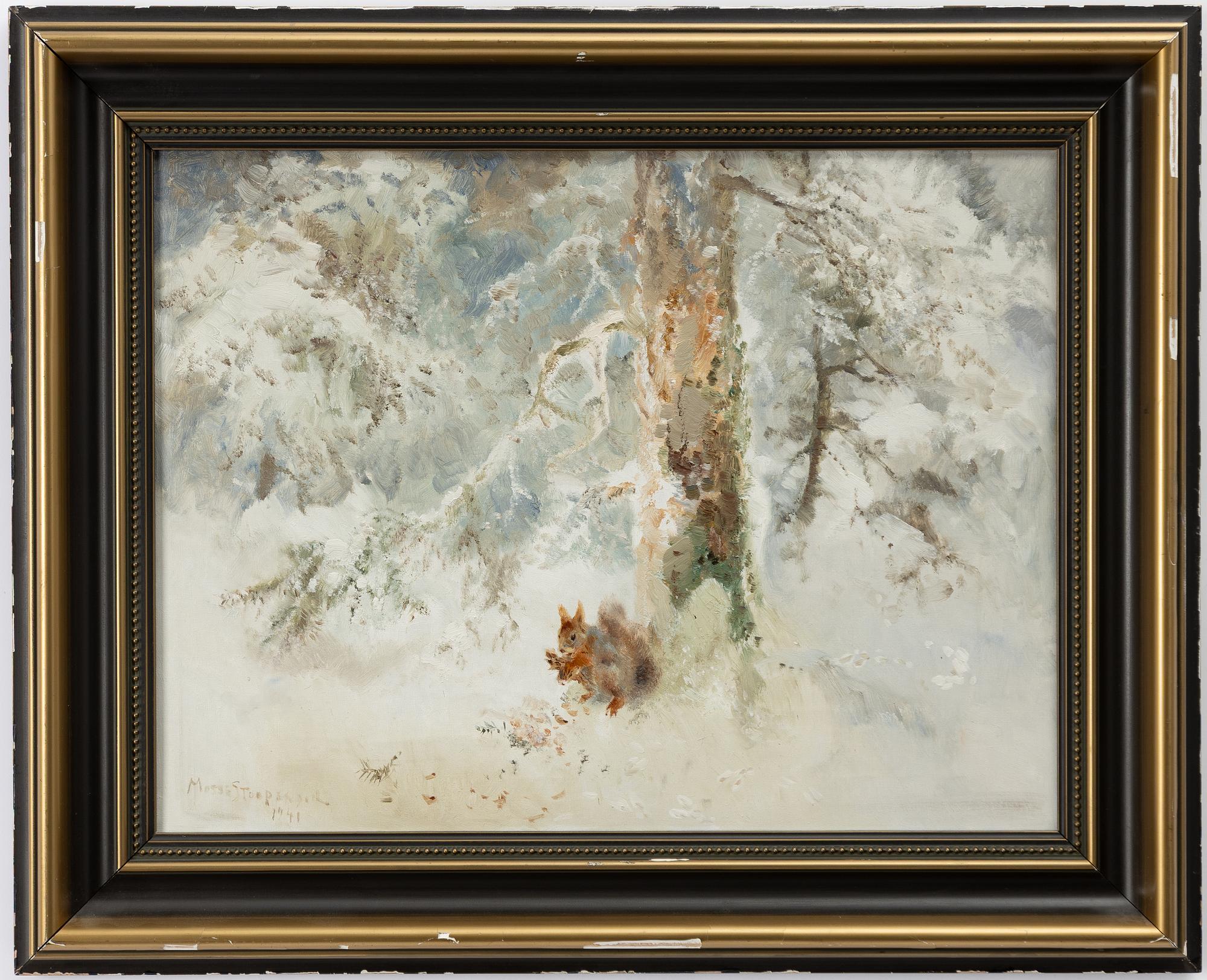 Mosse Stoopendaal, "Ekorre under gran".