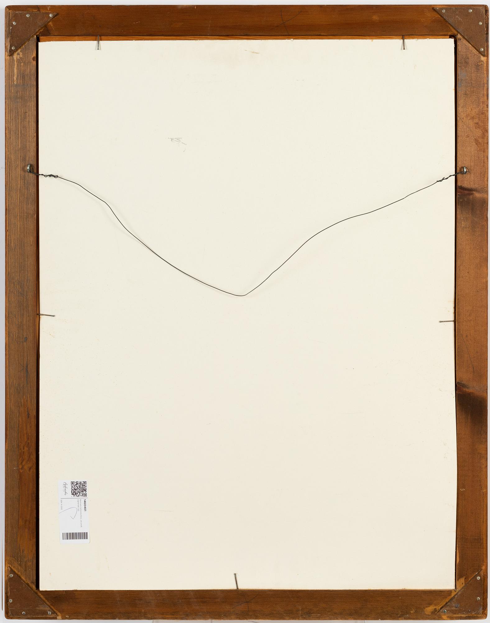 Bertram Schmiterlöw, watercolour, signed.