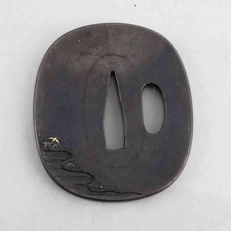 Tsuba, Japan, unsigned, Edo/Meiji.