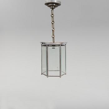 TAKLYKTA, art déco. Lyktans höjd 27 cm.