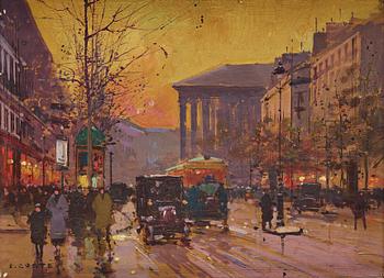 Edouard Cortes, Boulevard de la Madeleine, Paris.