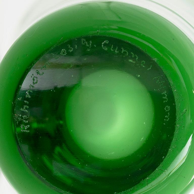 Gunnel Nyman, vas, "Calla", signerad Riihimäen Lasi Oy Gunnel Nyman. Formgiven 1946.