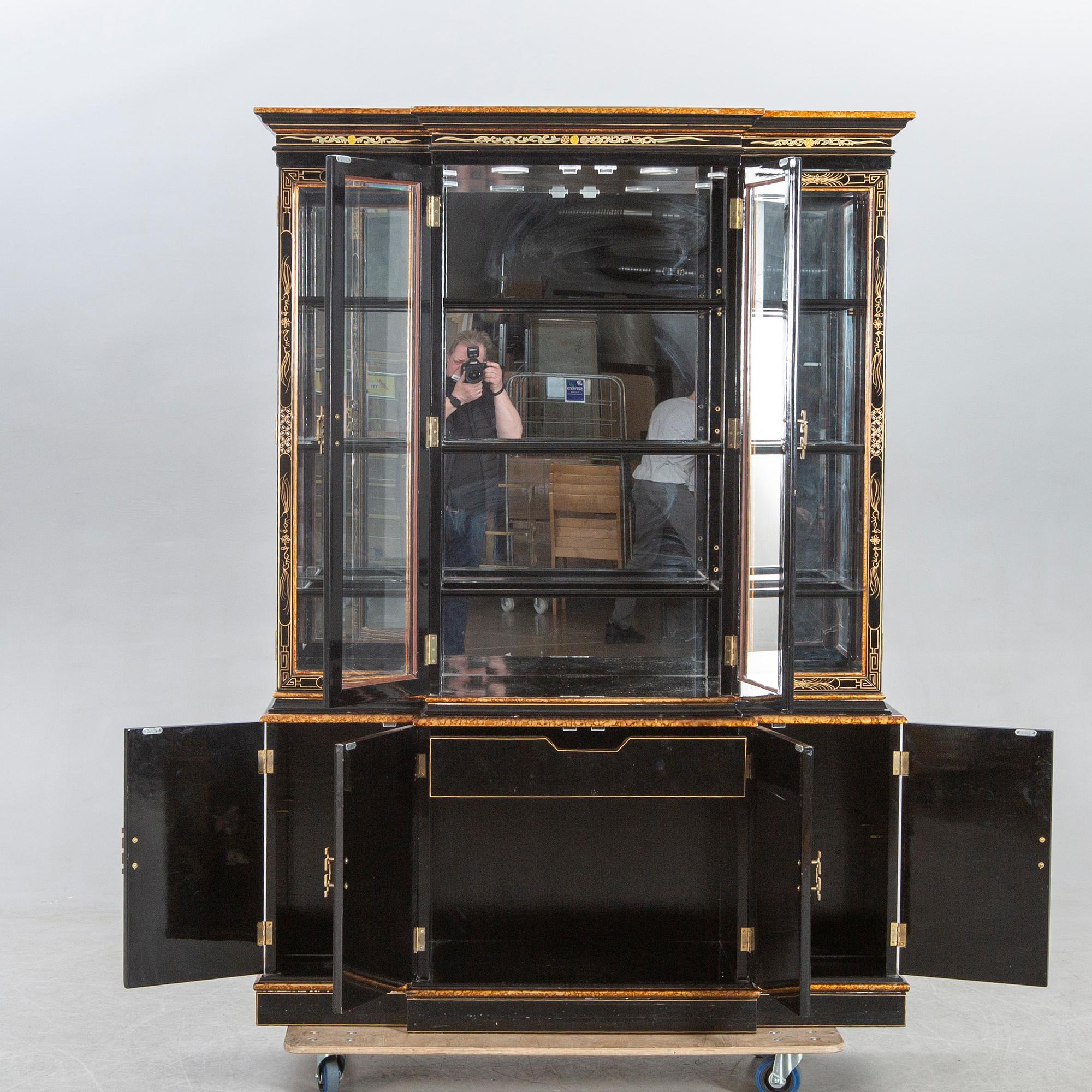 A Chinese 20th century display cabinet.