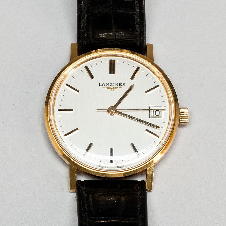 ARMBANDSUR, Longines, 18K guld.