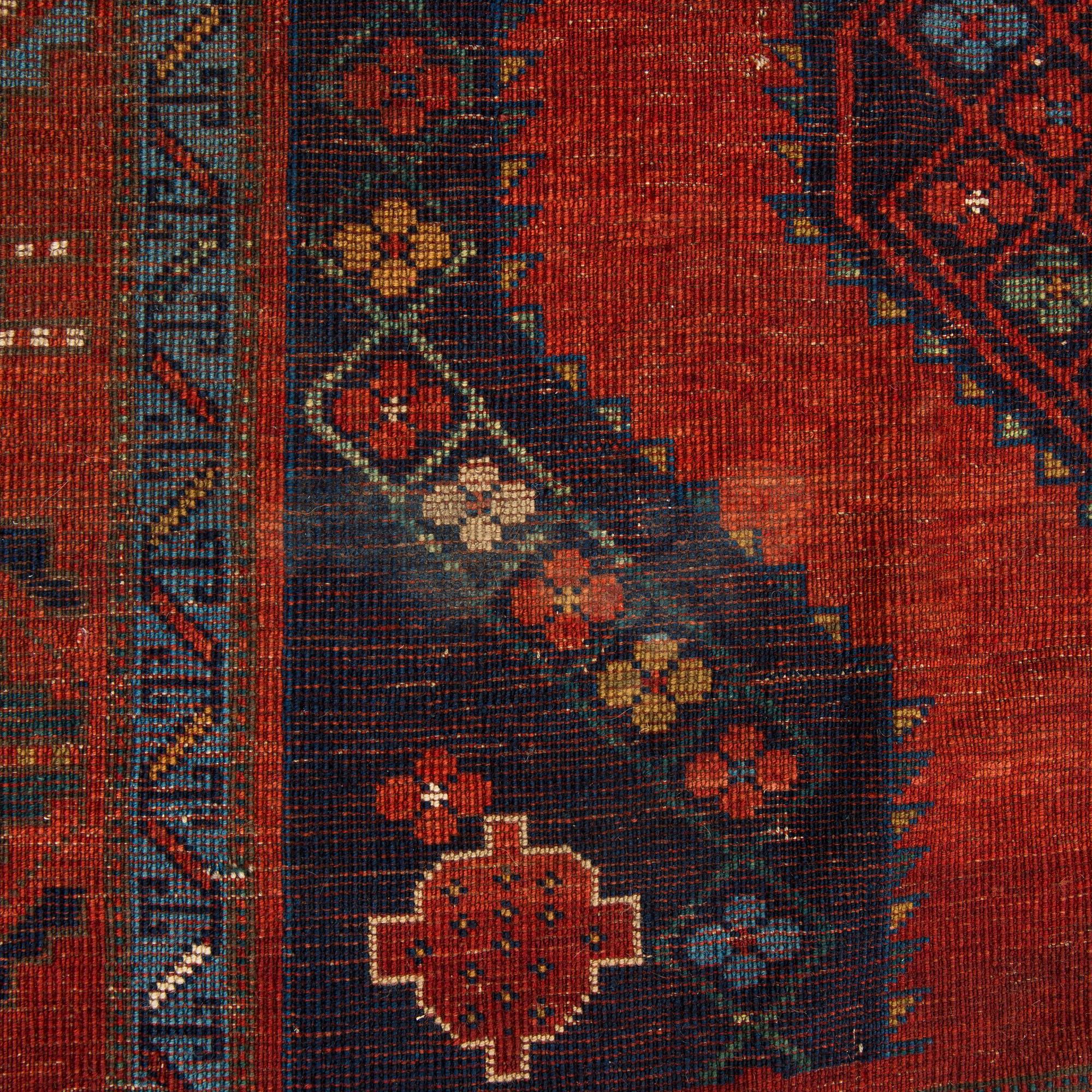 A kazak carpet, South Caucasus ca. 208 x 159 cm.