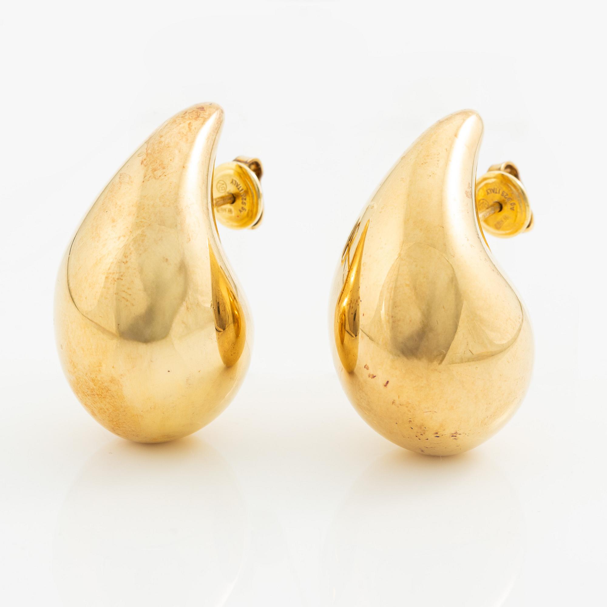 Bottega Veneta, örhängen, "Medium Drop Earrings".