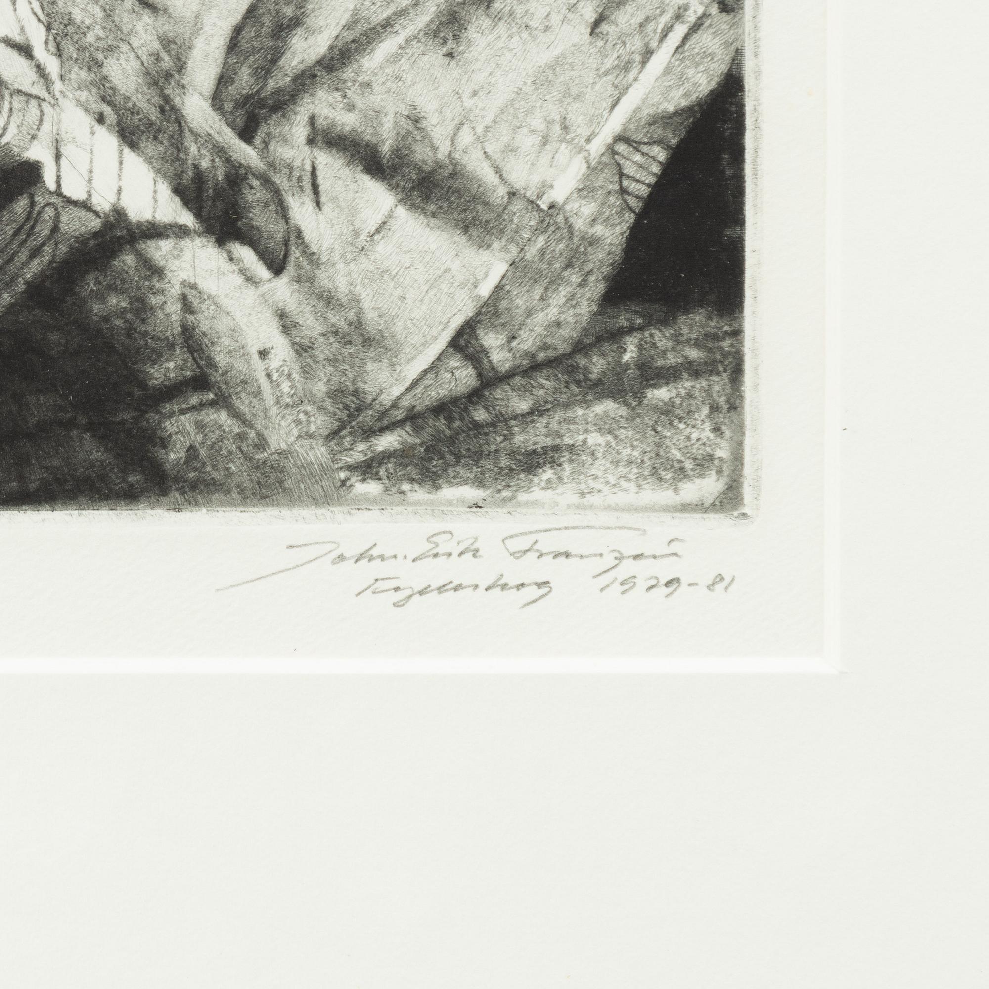 John-E Franzén, "Fylleskog".