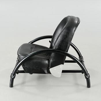"Rover chair" by Ron Arad, One Off Ltd, London, 1980s.