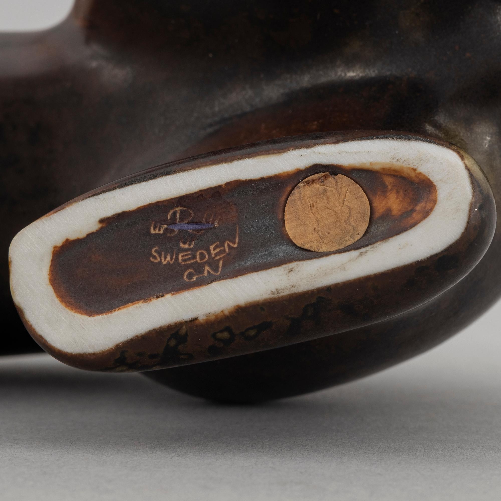 Gunnar Nylund, figurin, stengods, Rörstrand.