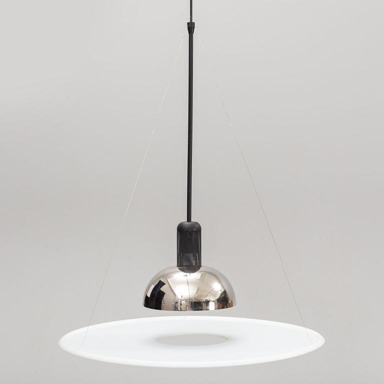 Achille Castiglioni, taklampa, "Frisbi", Flos, Italien.