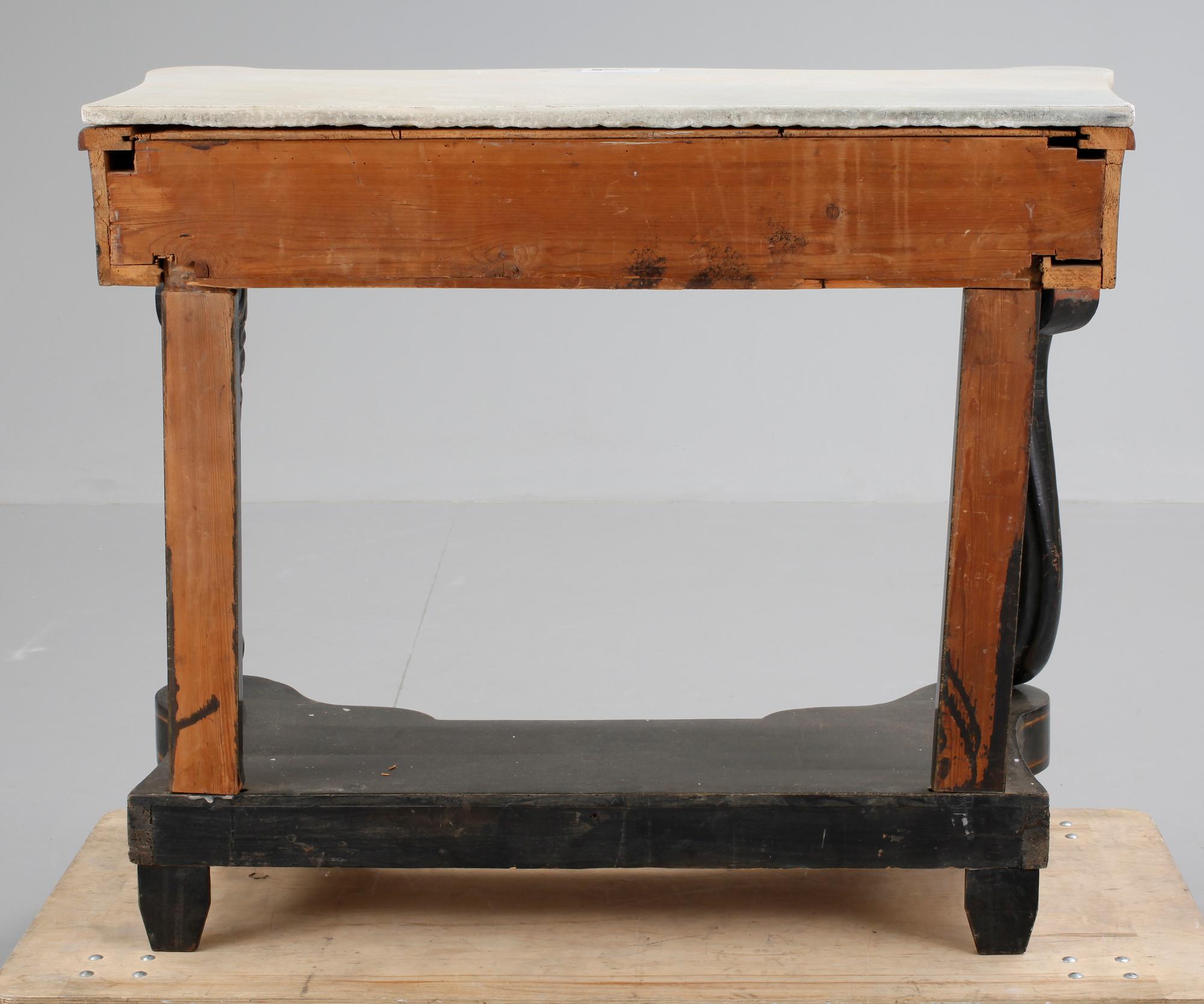 KONSOLBORD. 1800-talets slut.