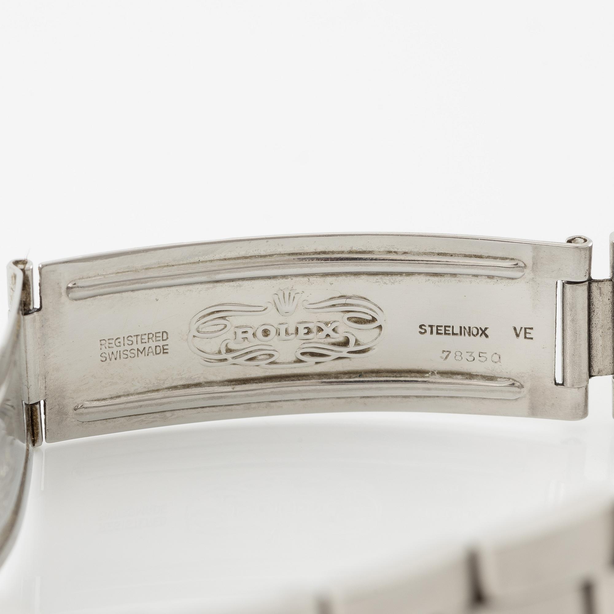 Rolex, Oysterdate, Precision, wristwatch, 34 mm.