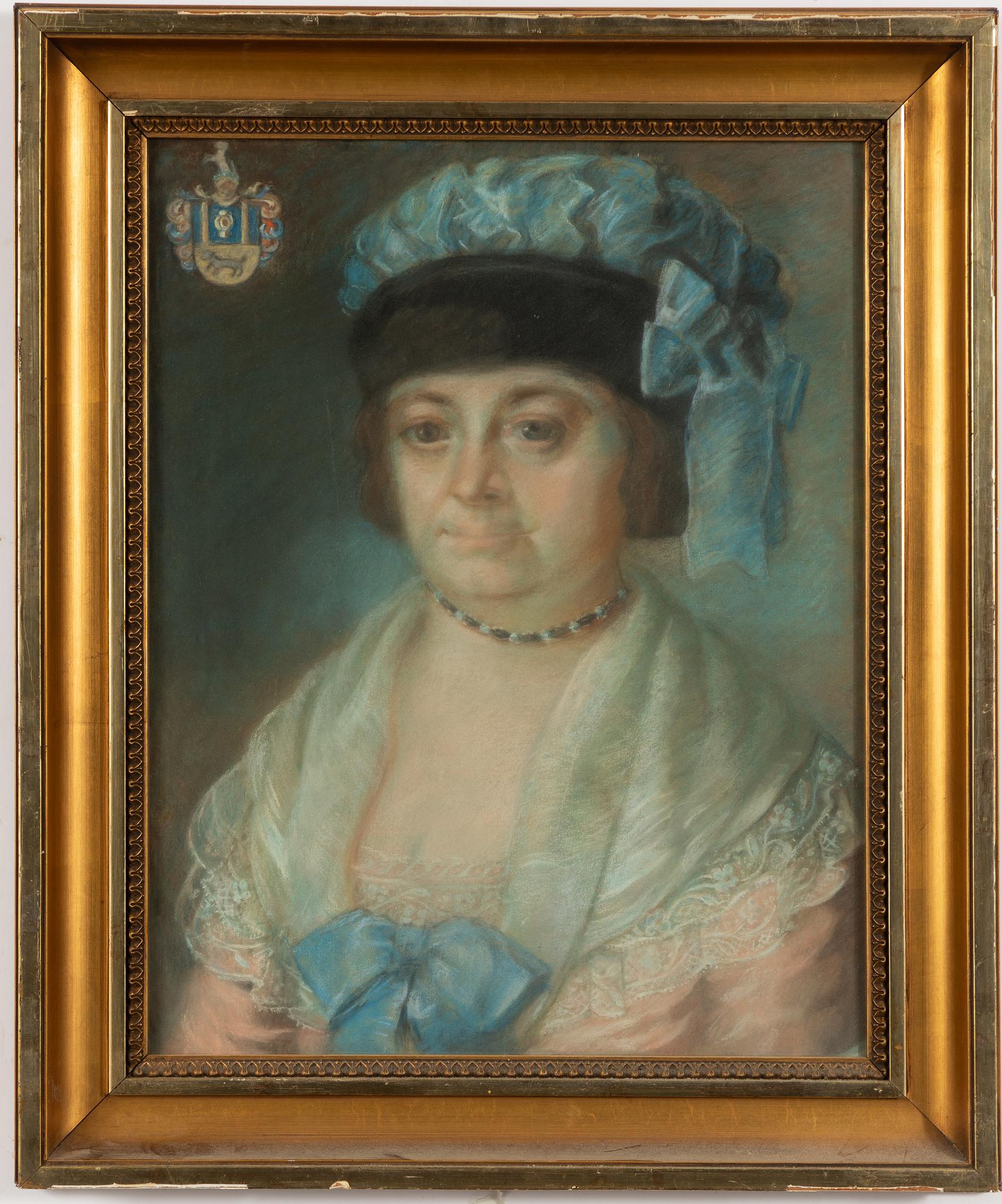 Unknown artist, 20th century, "Hebbla Christina Tigerschiöld" (1735-1818).