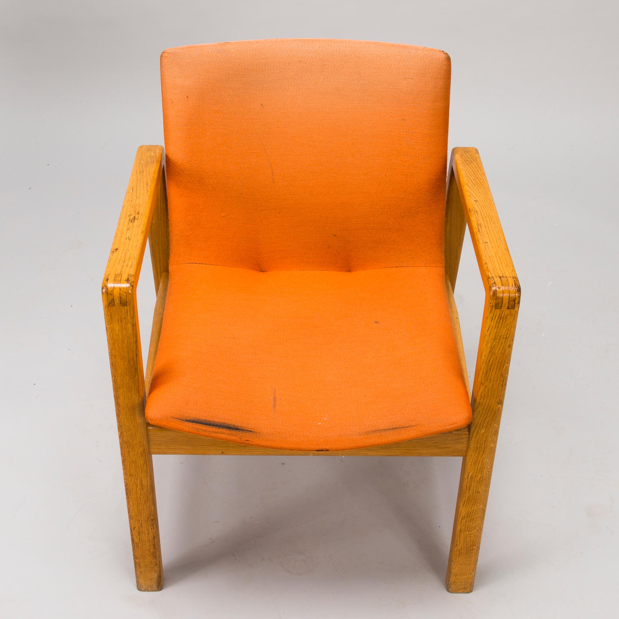 CARL GUSTAF HIORT AF ORNÄS, a 1960s, 'Hamlet' armchairs for Puunveisto Oy - Wood work Ltd.