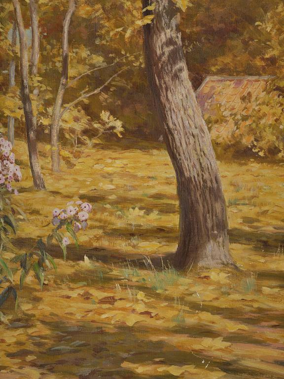 Johan Krouthén, Höstlandskap.