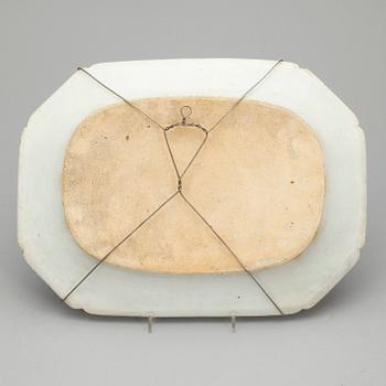 STEKFAT, porslin, Kina, Qianlong, 1700-tal.
