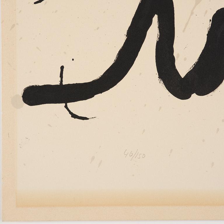 Joan Miró, Poster for the Exhibition 'Peintures sur Papier, Dessins'.